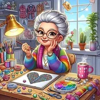 Deimantinė mozaika 20x20