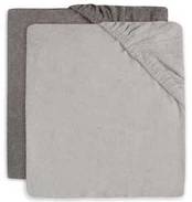 VYSTYMO LENTOS PAKLODĖS JOLLEIN 50X70CM TERRY Soft pilkas/Storm pilkas 2vnt