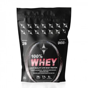 AZGARD 100% CFM Whey - 908g Baltas šokoladas-kokosas