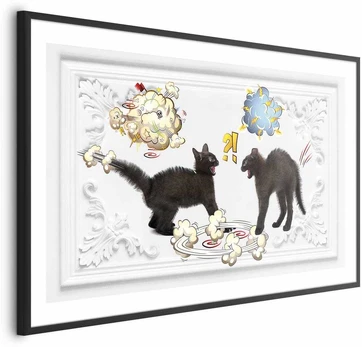 Artgeist Plakatas - Cat Fight