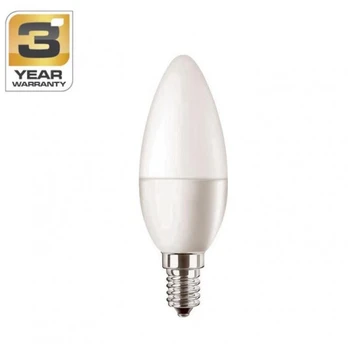 LEMP LED B35 4.9W E14 2700K 470LM PL/MAT