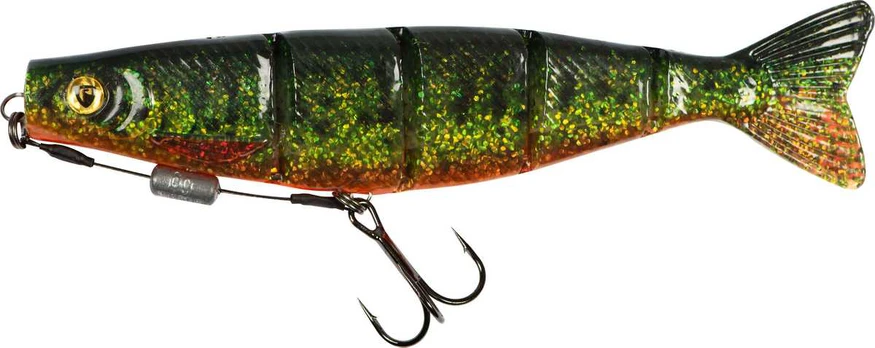 Paruoštas masalas Fox Rage Pro Shad Jointed Loaded, 18 cm, UV Pike