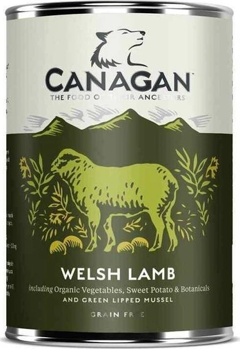 Canagan CANAGAN šunims pusz.400g WELSH ėriena ėriena /6