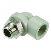 Alkūnė 25.2525 PPR, 25 mm x 3/4" išorinis sriegis kaina