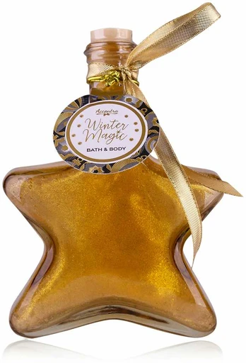 Accentra 220ml bath & dušo želė WINTER MAGIC in star-shaped bottle