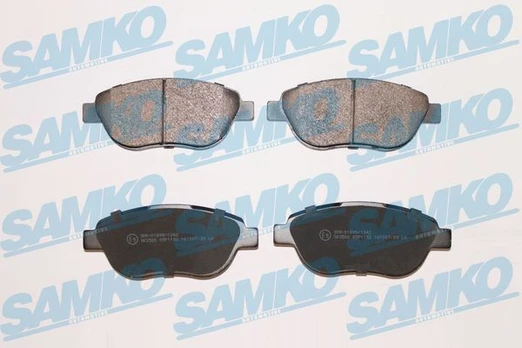 Stabdžių trinkelių rinkinys, diskinis stabdys SAMKO 5SP1192