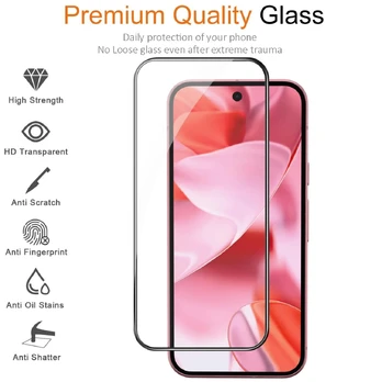 Telforceone Tempered glass 6D for Google Pixel 10 / 10 Pro fingerprint-compatible