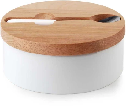 Mondex BASIC KITCHEN Cukrinė su šaukštu 14,7x6cm COOKINI