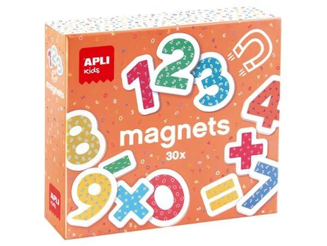 Magnetai Apli Kids 30vnt. Numbers