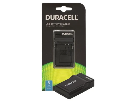 Įkroviklis do aparatu Duracell Duracell įkroviklis su USB laidu Panasonic BCJ13E/BCG10