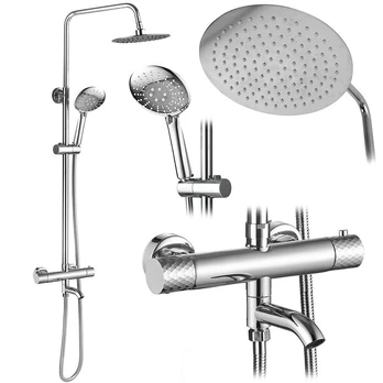Dušo komplektas Rea Lungo Diamond Chrome