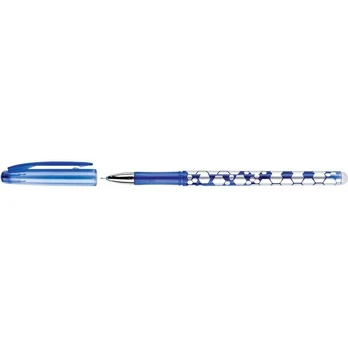 Gelinis rašiklis mėlynas, 0,5 mm, nuvalomas