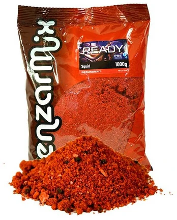 Jaukas Benzar Mix Ready Carp Groundbait 1kg - Squid