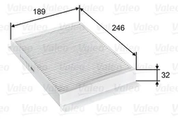 Filtras, salono oras VALEO 715751