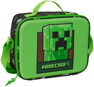 Safta Minecraft 3D thermal lunch bag