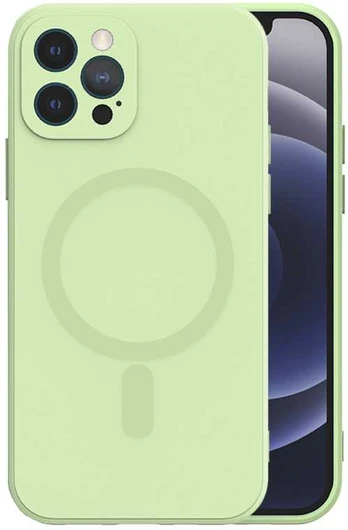 Tel Protect MagSilicone dėklas skirtas Apple iPhone 11 Pro Mint