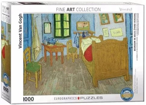 Dėlionė 1000 elementų: "meno kambarys", Vincentas van Gogas