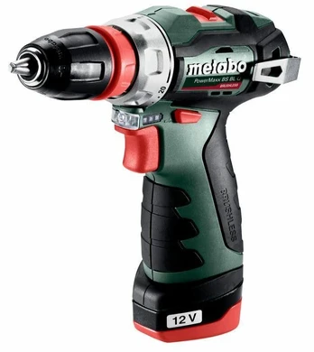 Aku.suktuvas/gręžtuvas PowerMaxx BS BL Q / 2x2,0Ah, Metabo