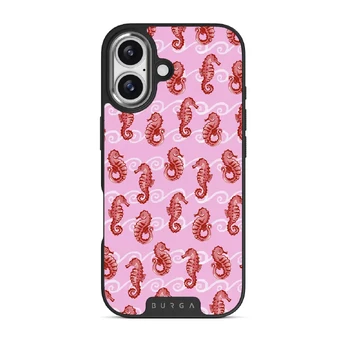 Coral Reef - iPhone 17 Case, Elite Dark (MagSafe) / Silver