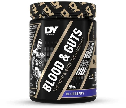Dorian Yates Nutrition Blood & Guts PreWorkout 380 g. (Cola skonis )