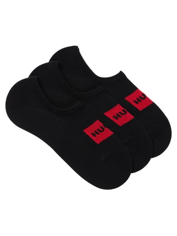 HUGO Trumpos kojinės 50496082 Juoda