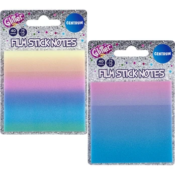 Lipnūs lapeliai GLITTER 75x75mm