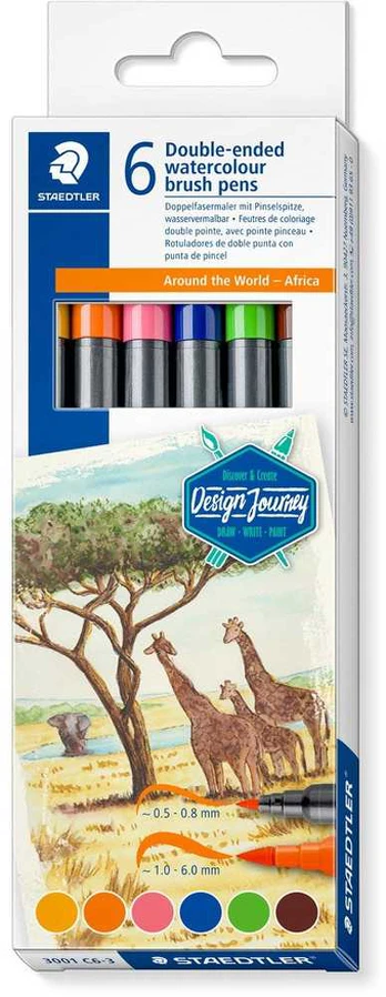 Staedtler ''Design Journey'' Around the world Afryka Set retail