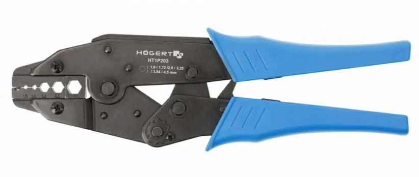 Antgalių presavimo replės Hogert HT1P203; 225 mm