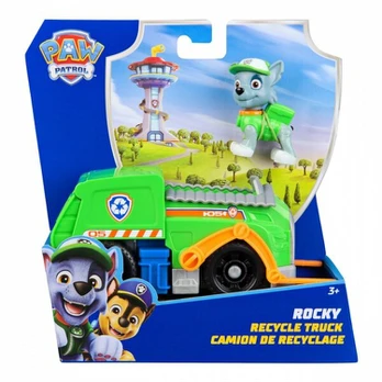 SPIN MASTER TRANSPORTO PRIEMONĖS + ROCKY FIGURINE Paw Patrol