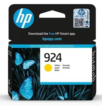 HP 924 Yellow Original Ink Cartridge | 4K0U5NE#LS3