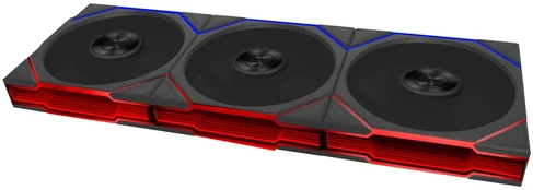Lian Li UNI FAN TL120 FLEX Wireless ARGB Reverse 3-Pack juodas | Gehäuselüfter
