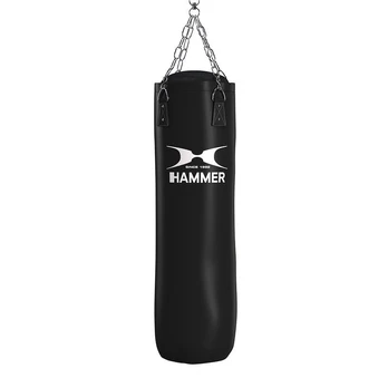 Bokso maišas Hammer Black Kick, juoda