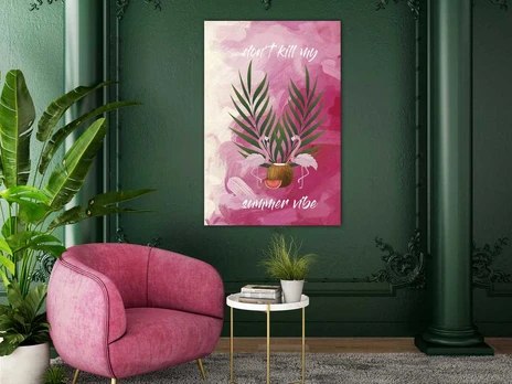 Artgeist Paveikslas - Don't Kill My Summer Vibe (1 Part) Vertical