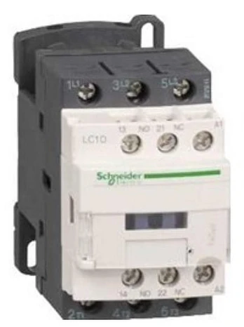 Schneider maitinimo kontaktorius 3P 25A 24V AC 1NO 1NC - LC1D25B7