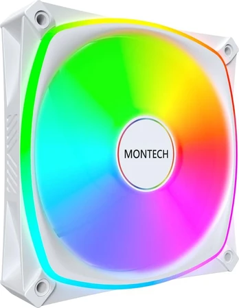 Montech CASE FAN 120MM/AX120 PRO WHITE 3 IN 1 MONTECH