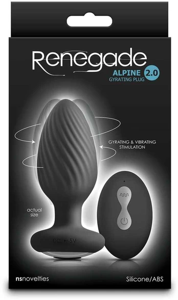 Ns novelties RENEGADE ALPINE 2.0 Juodas