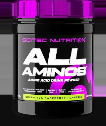 Scitec All Aminos 340 g. (Mango skonis)
