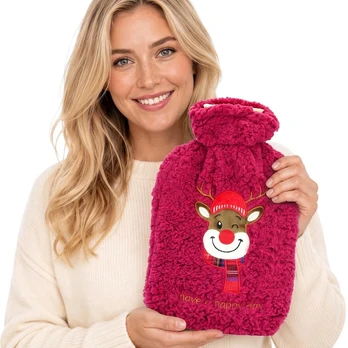 KOOPMAN TERMOFOR GUMOWY XMAS 2L Raudonas