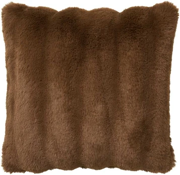 House Nordic Pagalvėlė 45x45 cm Ruda Dirbtinis Kailis