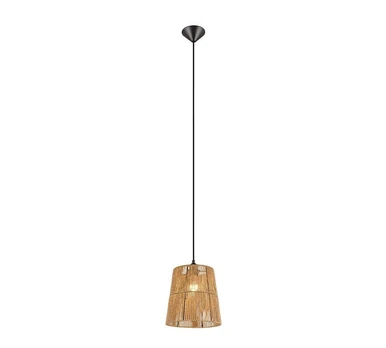 Trio-Lighting Holm E27 rattan piekaramā lampa