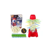 Lean Toys Arkadinis žaidimas Falling Astronauts Rocket kaina