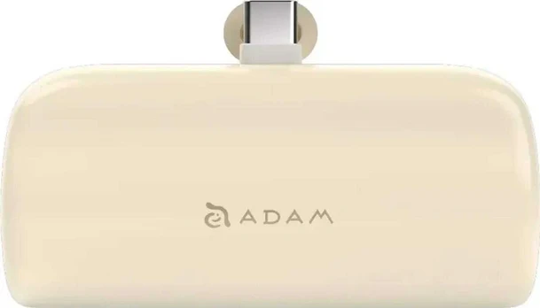 Adam Elements Gravity P5C Pocket USB-C 5000 mAh smėlio spalva