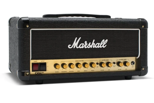Lempinis stiprintuvas el. gitarai Marshall DSL20 HR
