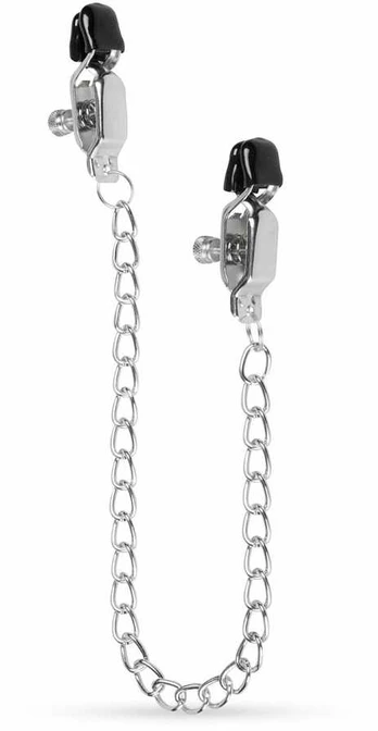 Easytoys Passkey Big Nipple Clamps With Chain