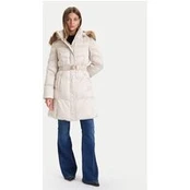 Guess Pūkinė striukė W5BL30 W2802 Écru Regular Fit