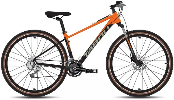 Dviratis Tabou Blade 29 2 juodas-oranžinis-M (Dydis: M)