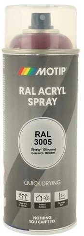 Motip Ral 3005 high gloss wine red