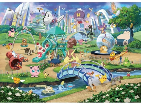 Ravensburger Pokemon Breakout 1 Eevee and the Park puzzle 1000pcs