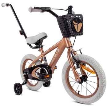 Vaikiškas dviratis Sun Baby 14", rudas