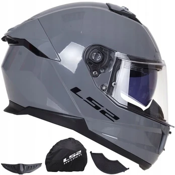 Motociklininko šalmas Ls2 Ff808 Stream Ii Solid Nardo Pilkas, dydis Xl